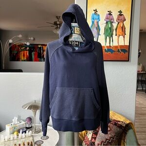 Aerie waffle knit hoodie